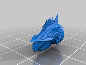 özel usul ejderhamı - tüm openscad rastgele hayvanlar özelleştirilmiş 3d print model - Mito3D