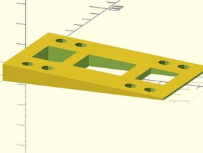 angled riser generator sport & outdoors longboard pad 3d print model - Mito3D