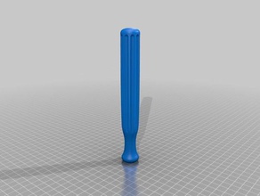my customized profiled handle 3d printing 3d print model - Mito3D