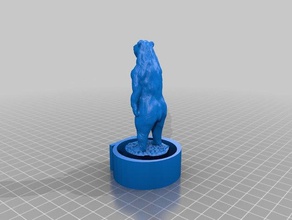 rodriguez ayı standı 3d baskı 3d print model - Mito3D