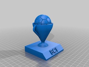 gutierrez soccer trophy 3d printing 3d print model - Mito3D