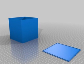 minha personalizado caso caixa retangular recipientes 3d print model - Mito3D