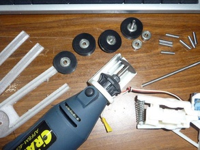 rotary hand tool demel Typ Anlage schneiden von Stahl-Stange Inhaber Boxen 3d print model - Mito3D