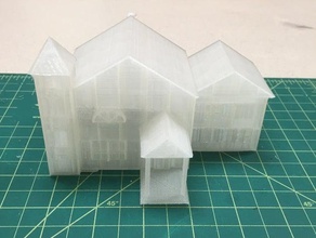 robin vandenlangenberg ' s mansion 3d-drucken 3d print model - Mito3D