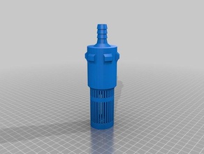 filter, Wasserwechsel aquarium Tiere cleaner filter 3d print model - Mito3D