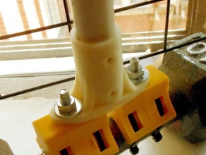 pipe mount halfinchpvcfittings pvc 3d print model - Mito3D