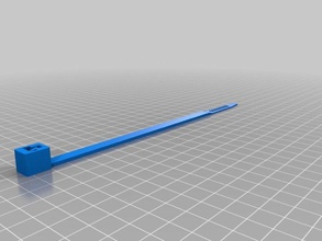 cable tie 1 parts customized 3d print model - Mito3D