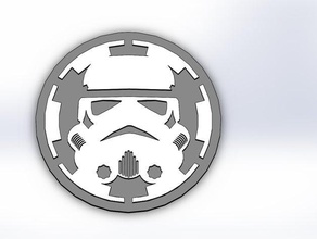 storm trooper amblemi İmparatorluğu star wars stormtrooper 3d print model - Mito3D