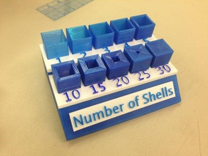 number shells display learning 3d printing displays educational tools 3d print model - Mito3D