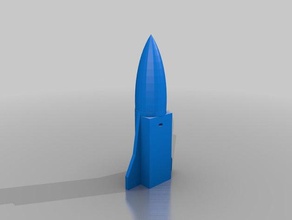 cohete 1 vehículos 3d print model - Mito3D