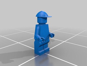 legoman-fahad oyuncak & oyun aksesuarları 3d print model - Mito3D