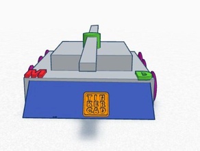 savaş robotu prototip 3d baskı 3d print model - Mito3D