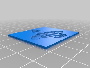 superman litophane Arte en 2d 3d print model - Mito3D