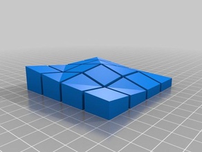 mon personnalisés heightmap de puzzle puzzles personnalisé 3d print model - Mito3D