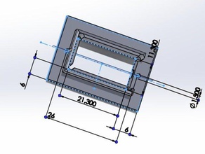 servo 5g vertical mount bracket r c vehicles micro holder 3d print model - Mito3D