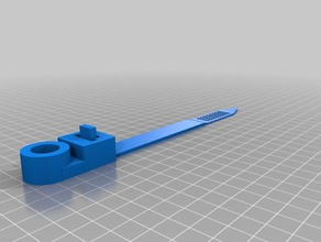 my customized cable tie 150x15x2 parts 3d print model - Mito3D