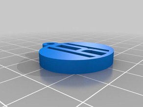 özel monogram kolye çoklu döngüler benim takı özelleştirilmiş 3d print model - Mito3D