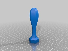 file handle 3d printing customized 3d print model - Mito3D