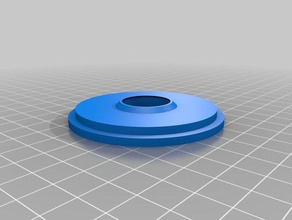 spool holder - 608 bearing 59mm hole diameter 3d printer parts customized 3d print model - Mito3D