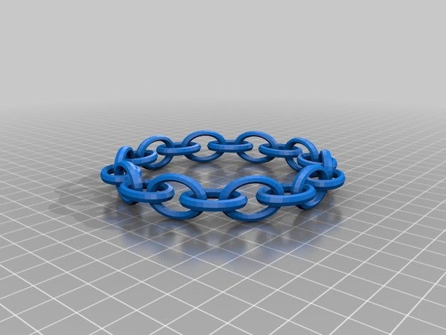 chaine parti su misura 3D print model - Mito3D
