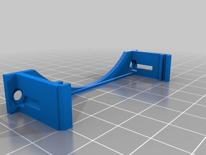 21 mm de altura moab - madre todos los soportes del ventilador Impresora 3d las piezas personalizado 3d print model - Mito3D