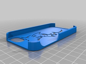 maori shark case accessories customized 3d print model - Mito3D