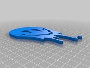 ladwig geschmolzen smiley 3d-drucken 3d print model - Mito3D