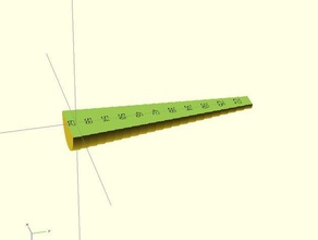 curve gauge casting design hand tools metal radius 3d print model - Mito3D