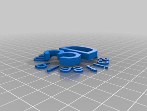 özelleştirilmiş poker chip benim 3d print model - Mito3D