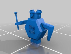 robot Kral model robotlar 3d print model - Mito3D