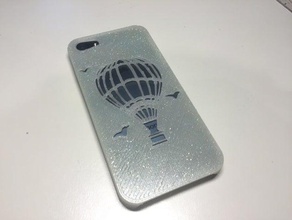 iphone 5 casos de balão telefone celular caso o do 3d print model - Mito3D