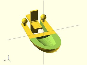 loom band in barca giocattoli meccanici elastico 3d print model - Mito3D
