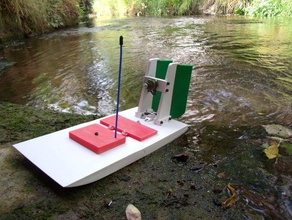 swamp boat r c vehicles makeredchallenge2 rcproject boot brushless engineering float fpv high school makeitfloat rc science sketchup steam stem technology 3d print model - Mito3D