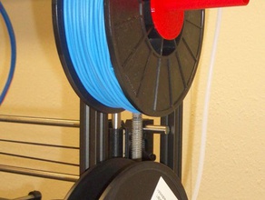 taz spool spacers pva ninjaflex filament spools 3d printer accessories lulzbot 3d print model - Mito3D