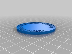 borsa sikke ve rozetleri özelleştirilmiş 3d print model - Mito3D