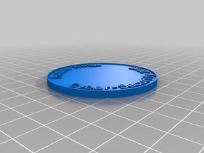 cyber coins & badges customized 3d print model - Mito3D