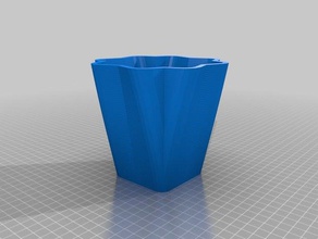 vase1 Dekor kundengebundene 3d print model - Mito3D