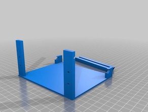 mini pared de la tabla La impresión en 3d fresco 3d print model - Mito3D