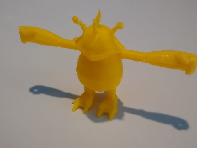 electabuzz Kreaturen pokemon 3D print model - Mito3D
