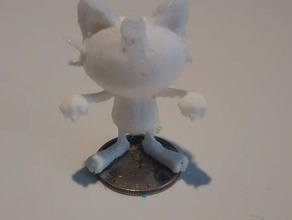 meowth yaratıklar pokemon figürleri 3d print model - Mito3D