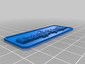 skilt 2 Schilder & logos kundengebundene 3d print model - Mito3D