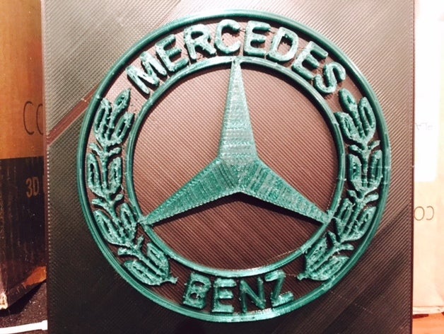 mercedes benz 3d-logo Fahrzeuge mercedes-benz logo 3D print model - Mito3D