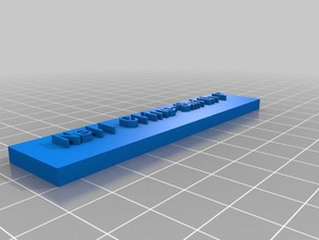 nell tabela özelleştirilmiş 3d print model - Mito3D