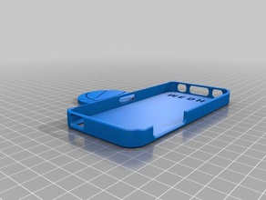 bola de basket caso telefone A impressão 3d 3d print model - Mito3D