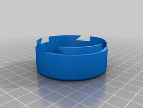 caja chicles v2 bas accessoires personnalisé 3d print model - Mito3D