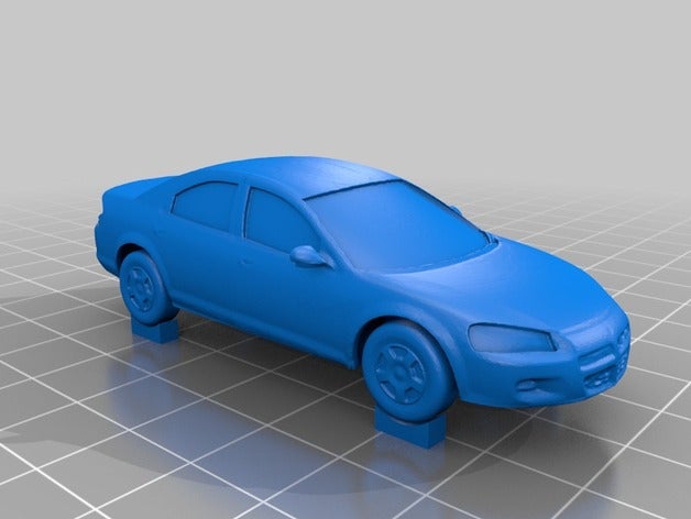 2000 - 2003 dodge stratus Otomotiv hot wheels kibrit kutusu model trenler ölçekli tren 3D print model - Mito3D