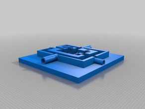 maze outdoor & garden 3d print model - Mito3D