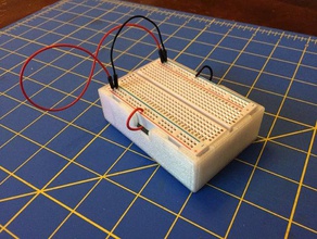 breadboard project box electronics joule thief 3d print model - Mito3D