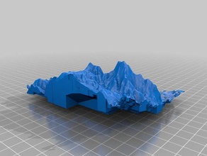 boulder flatirons 3d printing 3d print model - Mito3D