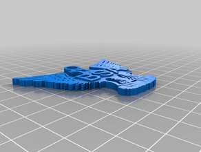 Kartal izci Anahtarlık sikke ve rozetleri 3d print model - Mito3D